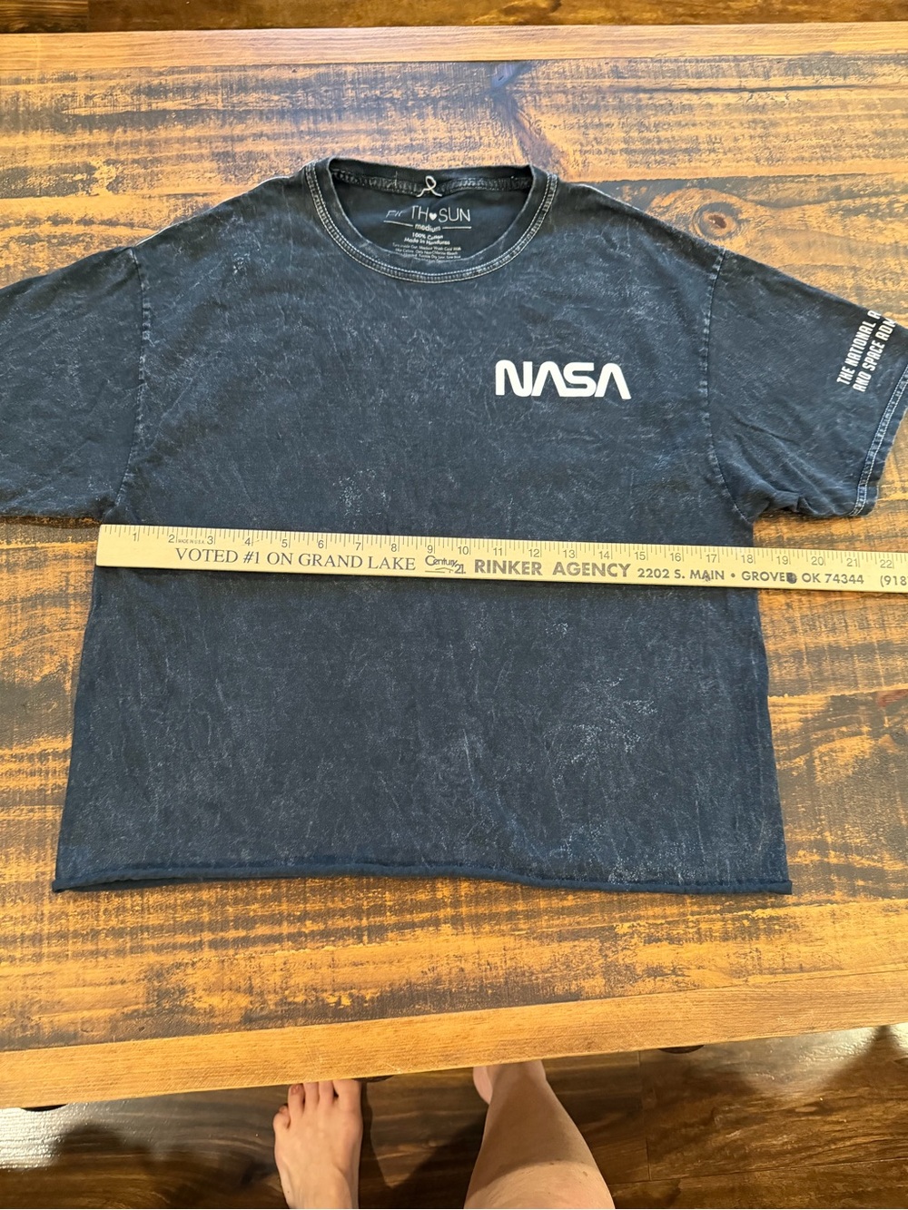 Fifth Sun Black NASA Graphic Tee - Short Sleeve - Picture 3 of 7